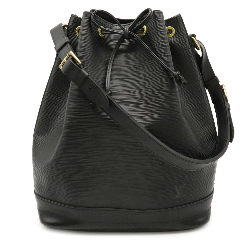 Louis Vuitton Epi Noe Shoulder Bag Hobo Semi Shoulder Leather Noir Black